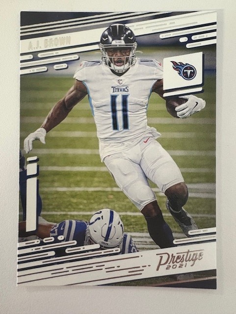 2021 Prestige Football Card- AJ Brown