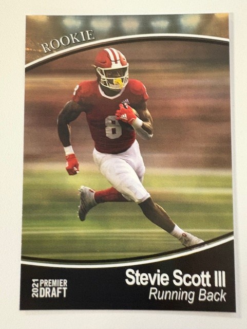  2021 Sage Football Card-Stevie Scott III