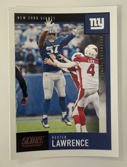 2020 Panini Score Football-Dexter Lawrence #181