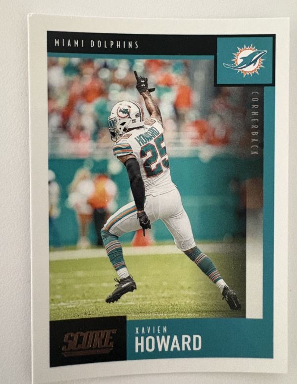 2020 Panini Score Football- Xavien Howard #20