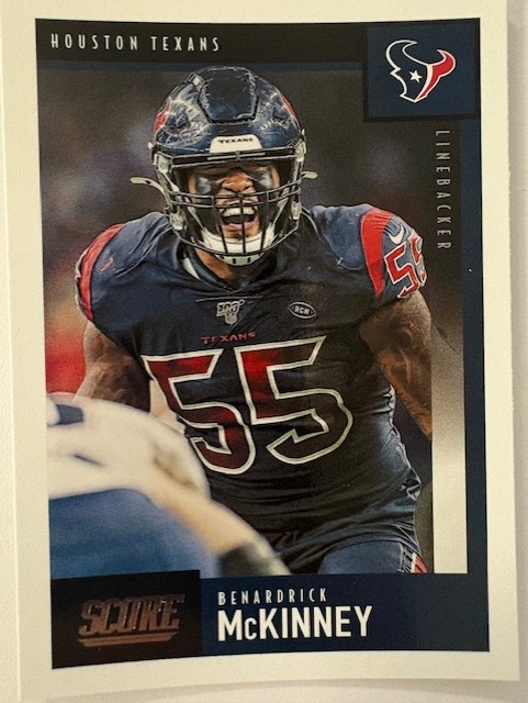 2020 Panini Score Football- Benardrick McKinney #9