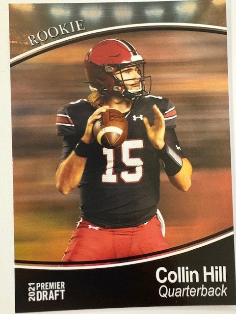 2021 Sage Football Card-Collin Hill #85