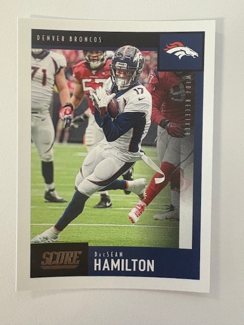 2020 Panini Score Football-DaeSean Hamilton #124