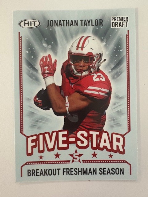 HIT Five-Star Premier Draft Card : Jonathan Taylor