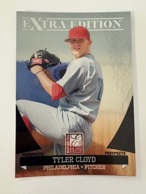 Extra Edition Baseball Card- Tyler Cloyd #158