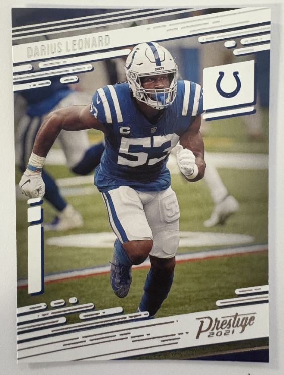 2021 Panini Prestige-  Darius Leonard #87