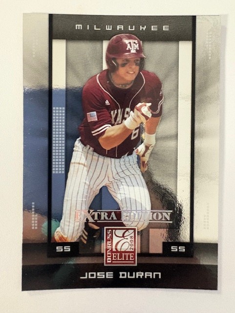 Donruss Elite Baseball Card -Josh Duran #56
