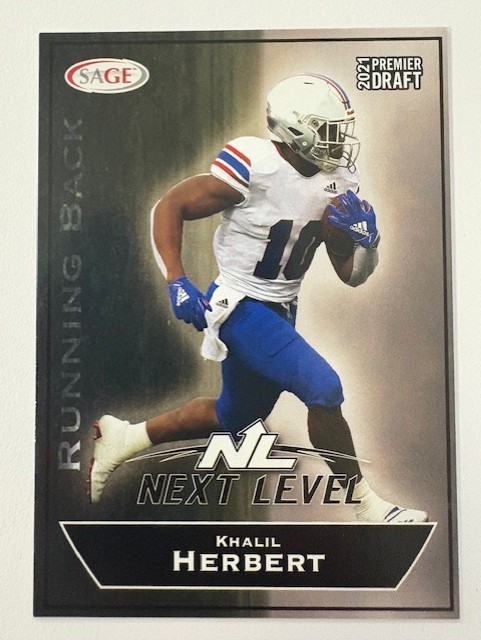  Sage Next Level Card: Khalil Herbert 
