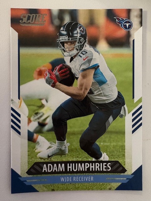 2021 Panini SCORE Football Card: Adam Humphries