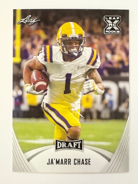 Leaf Draft Card-Ja'Marr Chase