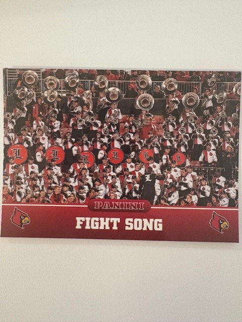 Panini Card: Fight Song U of L #5