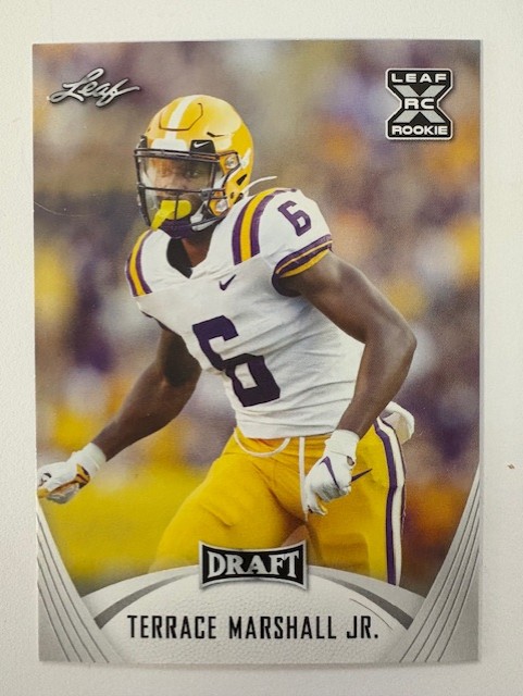 Leaf All American Draft Card- Terrace Marshall Jr 