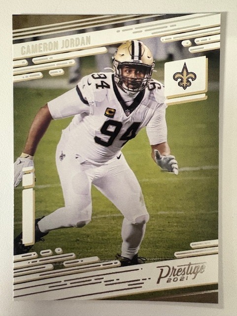  2021 Prestige Football Card- Cameron Jordan