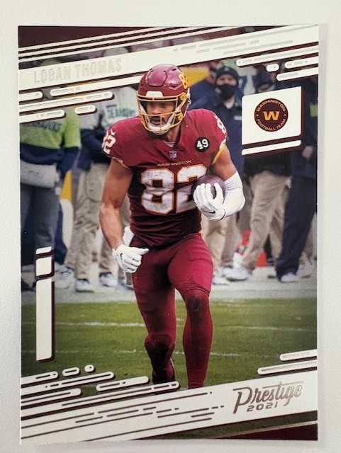  2021 Prestige Football Card-Logan Thomas