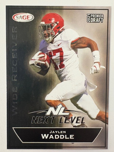 Sage Next Level Card: Jaylen Waddle