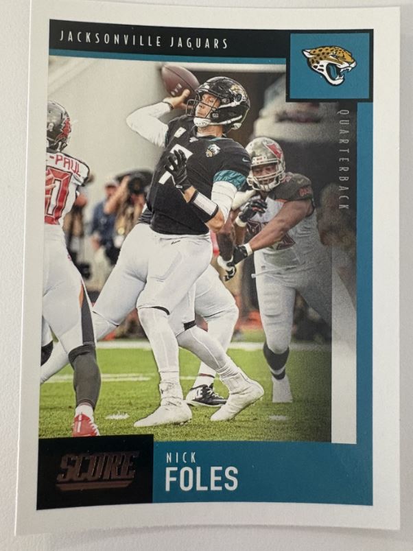 2020 Panini Score Football-Nick Foles #107
