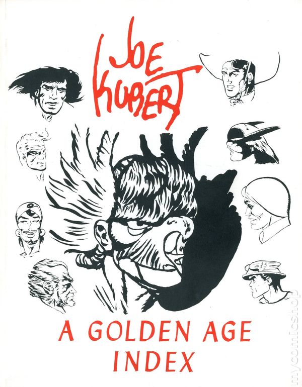 Joe Kubert A Golden Age Index SC (1978 Al Dellinge