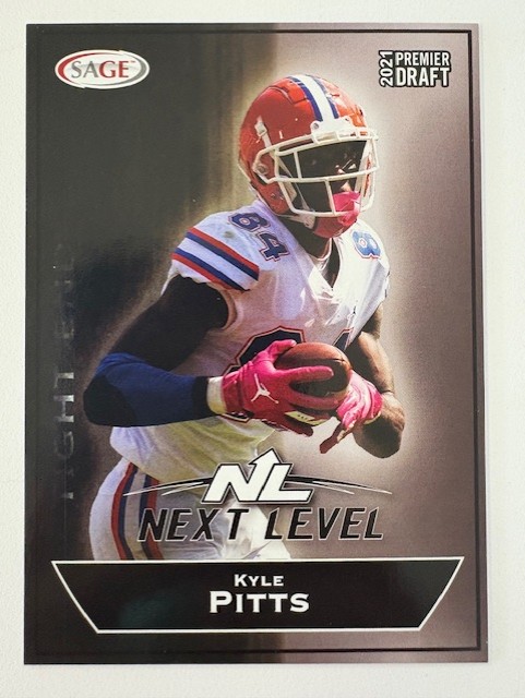  2021 Sage Football Card- Kyle Pitts