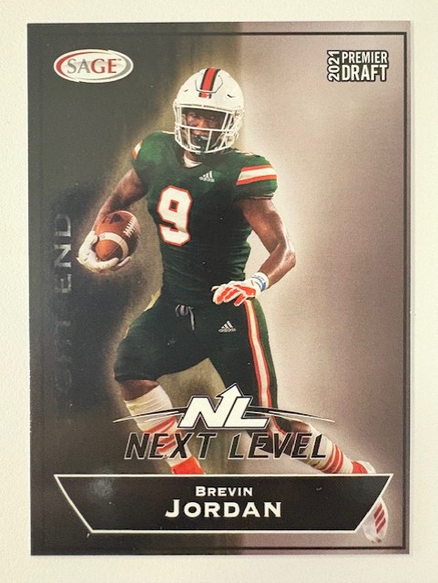 Sage Next Level Card: Brevin Jordan