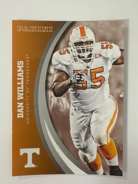  Panini University of Tennessee Football Card- Dan