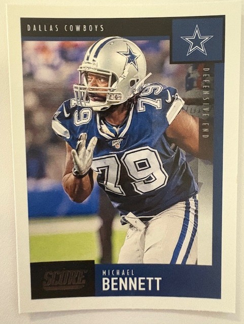 2020 Panini Score Football- Michael Bennett #171