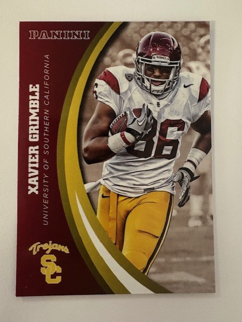  Panini Card University of Southern California Foo